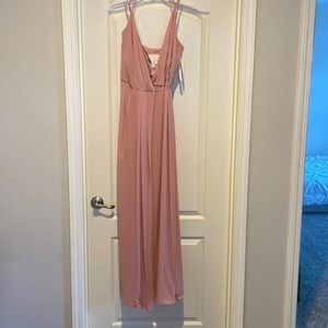 David’s Bridal Dress style F19755 size 2 in color Ballet.